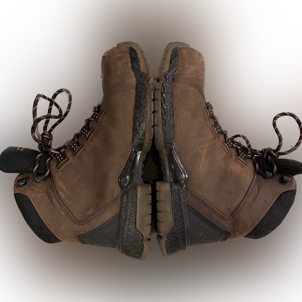Hytest Footrests Remound Brwn Safety Boots Waterproof Men’s 5D Like New K22471